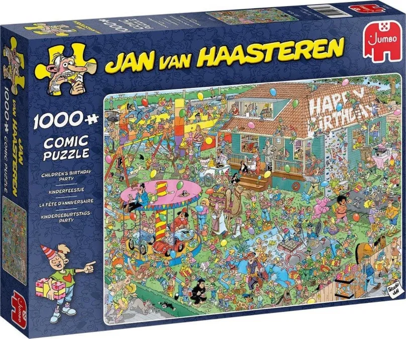 Puzzle Jumbo Puzzle Detská narodeninová oslava 1000 dielikov