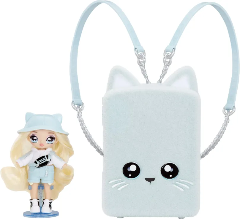 Bábika Na! Na! Na! Surprise Mini batoh s izbičkou - Khloe Kitty