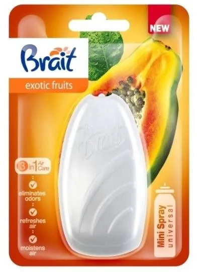 Osviežovač vzduchu BRAIT Mini Spray Exotic Fruits 10 ml