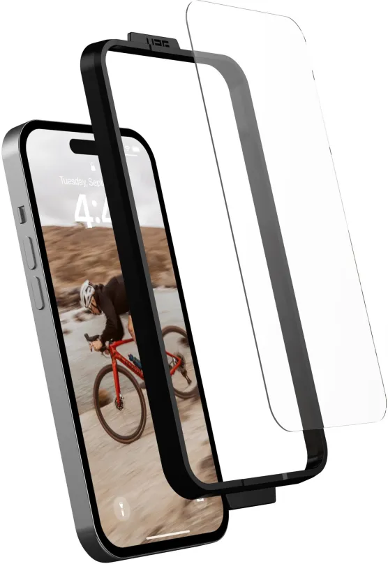 Ochranné sklo UAG Glass Screen Shield iPhone 14 Pro, pre Apple iPhone 14 Pro, zaoblenie 2.