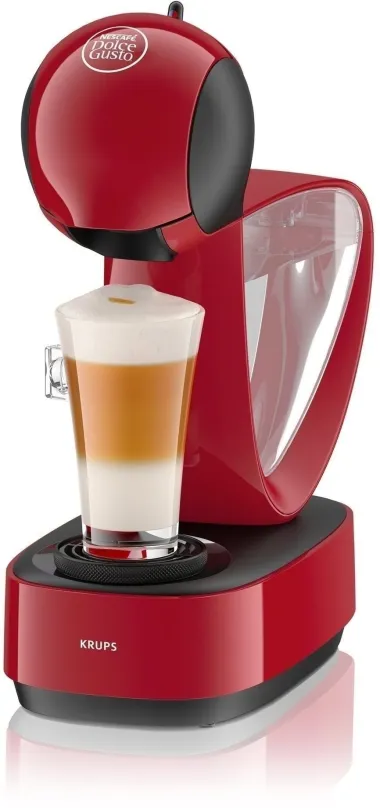Kávovar na kapsule KRUPS KP170531 Nescafé Dolce Gusto Infinissima červené, tlak 15 bar, pr