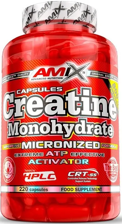 Kreatín Amix Nutrition Creatine pH, kapsule, 220 kapslí