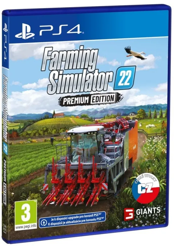 Hra na konzole Farming Simulator 22: Premium Edition - PS4