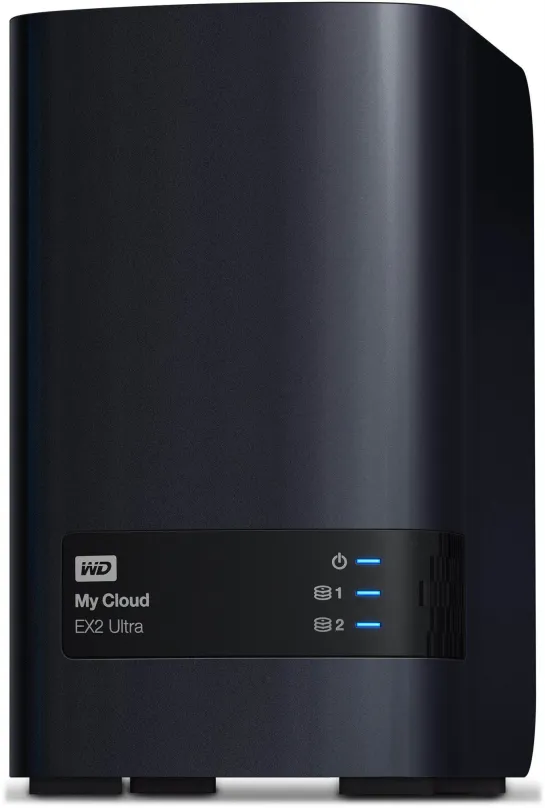 NAS WD My Cloud EX2 Ultra 16TB (2x 8TB), 2x, 1 GB DDR3 (max. 1 GB), 2 x USB 3.2 Gen 1 (US