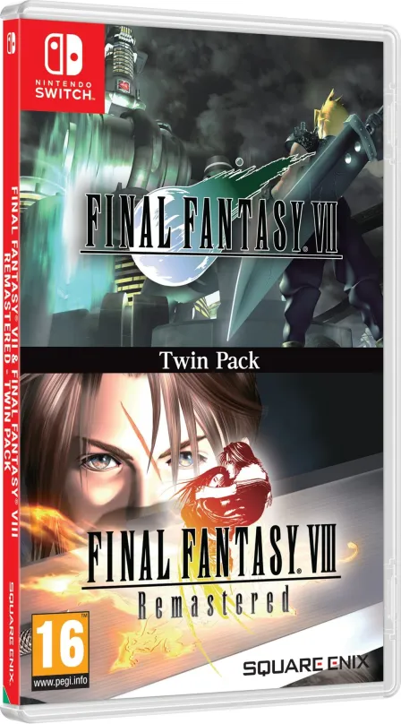 Hra na konzole Final Fantasy VII + Final Fantasy VIII Remastered - Nintendo Switch
