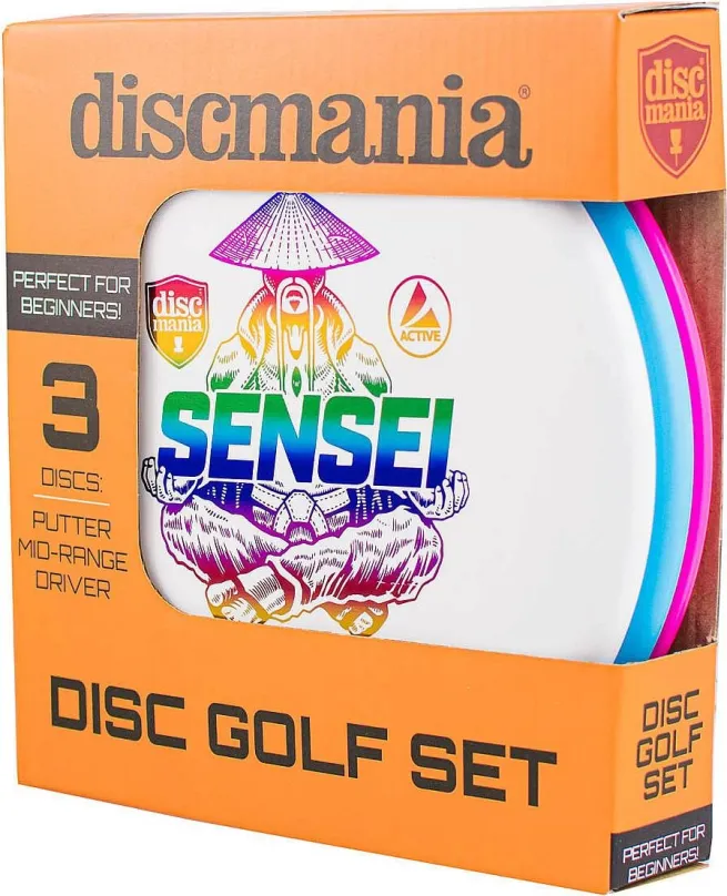 Discgolf sada Discmania ACTIVE, Sada troch diskov pre začiatočníkov vhodná na rekreačné hr
