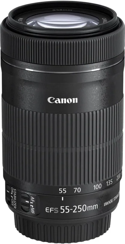 Objektív Canon EF-S 55-250mm f / 4.0 - 5.6 IS STM
