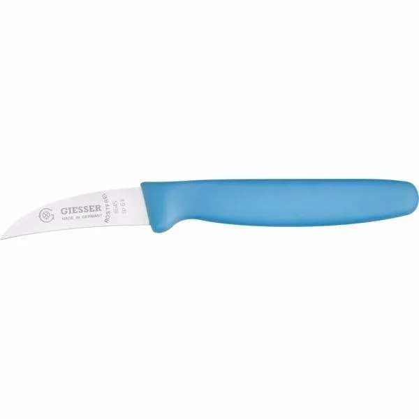 Kuchynský nôž Giesser Messer Nôž na zeleninu 6 cm azúrový