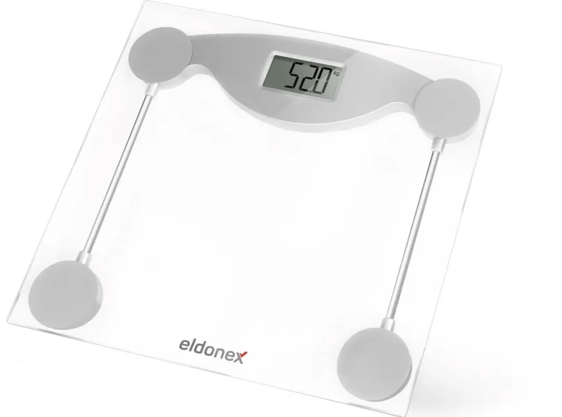 Osobná váha ELDONEX BodyFit, strieborná