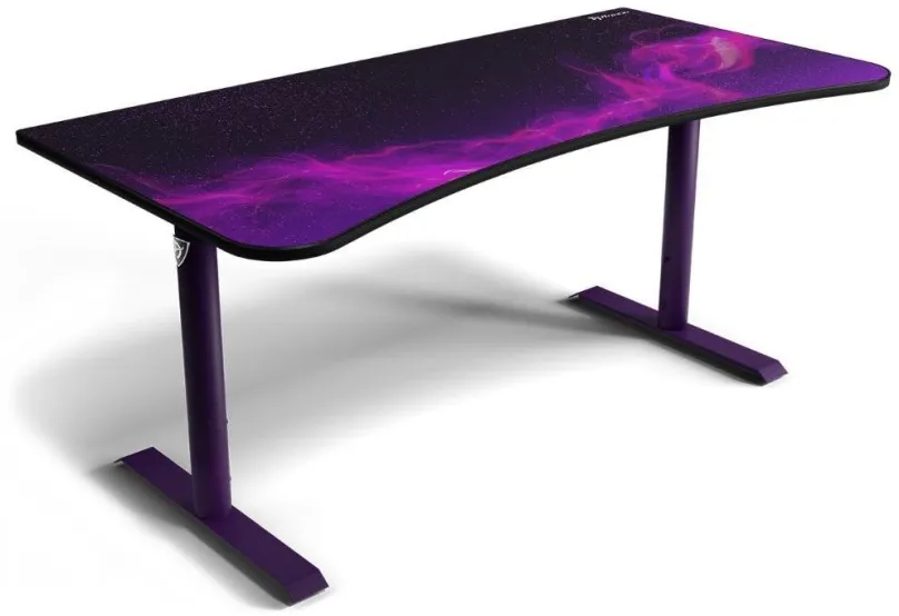 Herný stôl Arozzi Arena Galaxy čierno-fialový