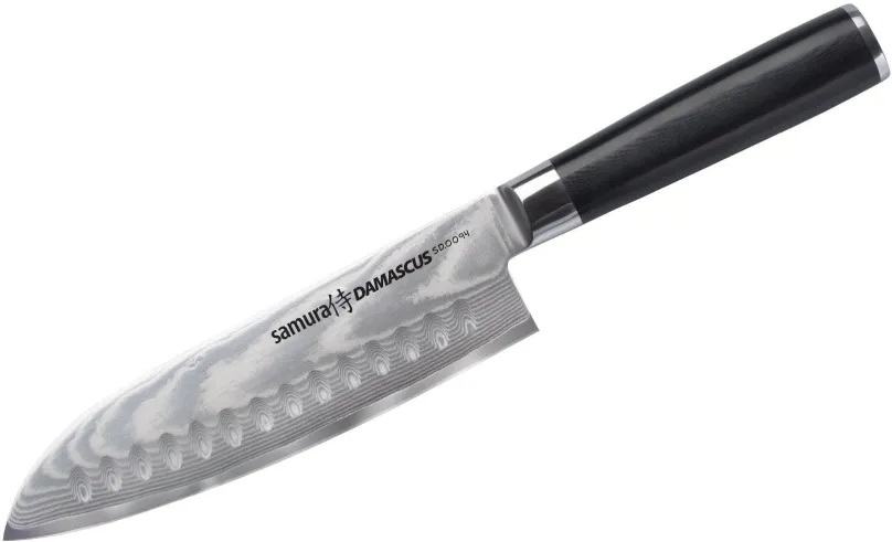 Kuchynský nôž Samura DAMASCUS Nôž Santoku 17,5 cm