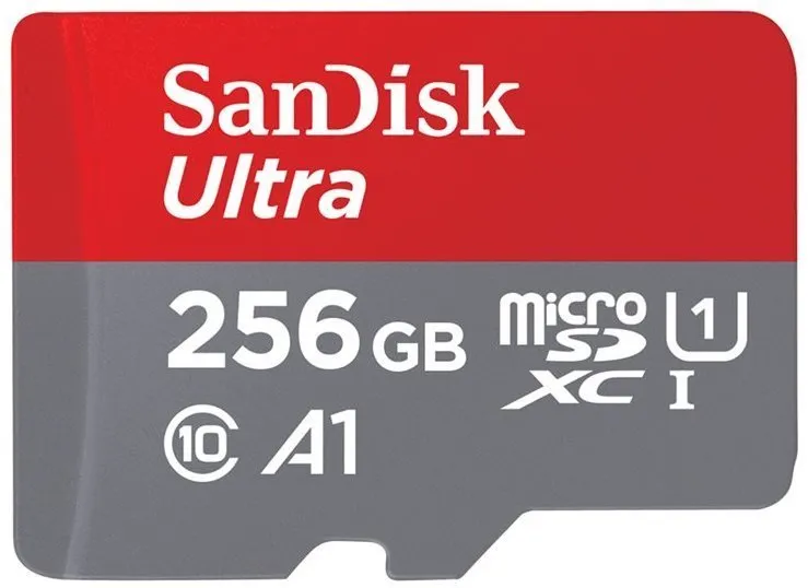 Pamäťová karta SanDisk microSDXC 256GB Ultra + SD adaptér