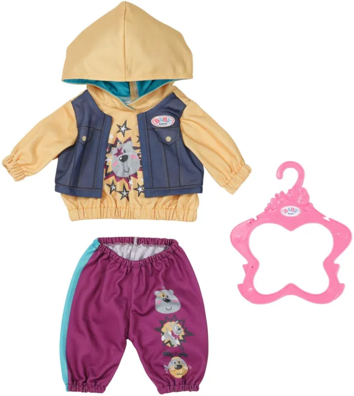 Oblečenie pre bábiky BABY born Oblečenie s mikinou, 43 cm