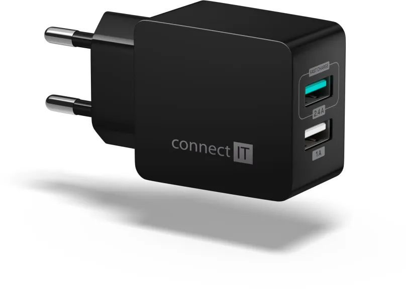 Nabíjačka do siete CONNECT IT Fast Charge CWC-2015-BK čierna