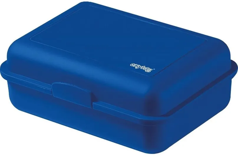 Olovrantový box Oxybag Box na desiatu modrá-mat