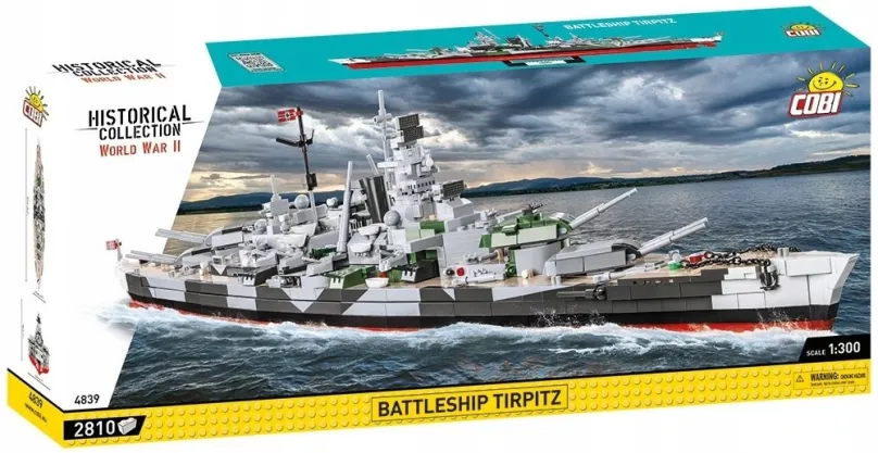 Cobi 4839 Nemecká bojová loď Tirpitz
