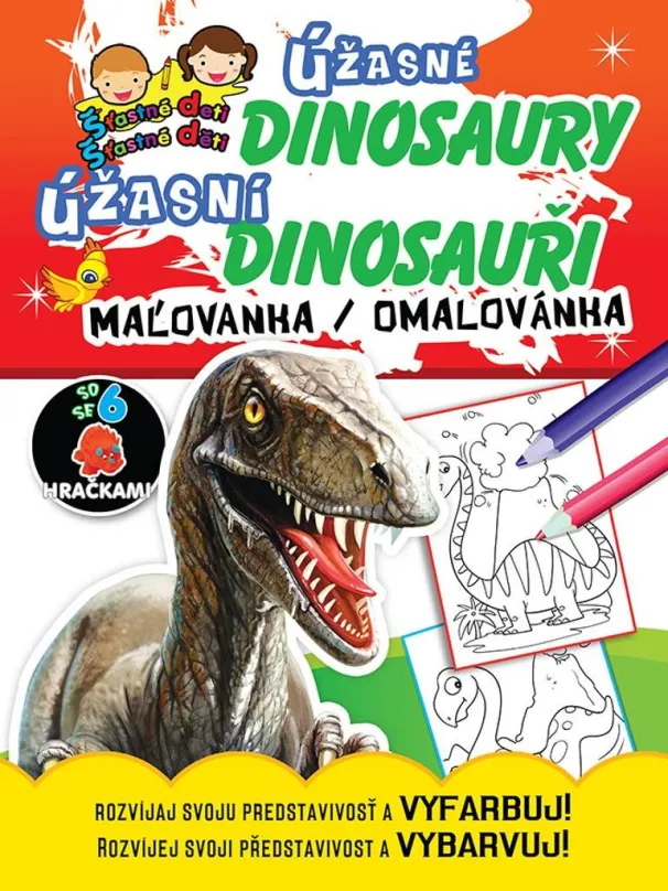 Darček - Úžasní dinosaury