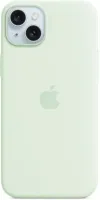 Kryt na mobil Apple iPhone 15 Plus Silikónový kryt s MagSafe svetlo mätový