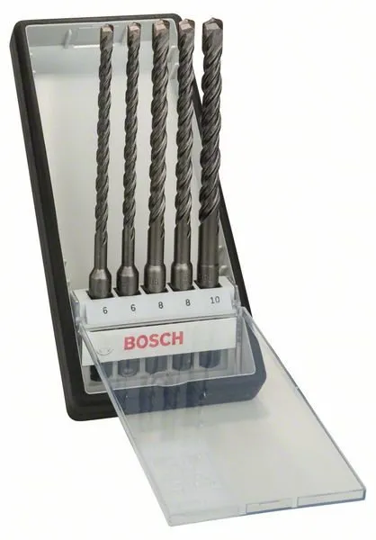 Súprava vrtákov SDS-plus Bosch set SDS plus-5 6,6,8,8,10 x 165mm, RL 2.607.019.928