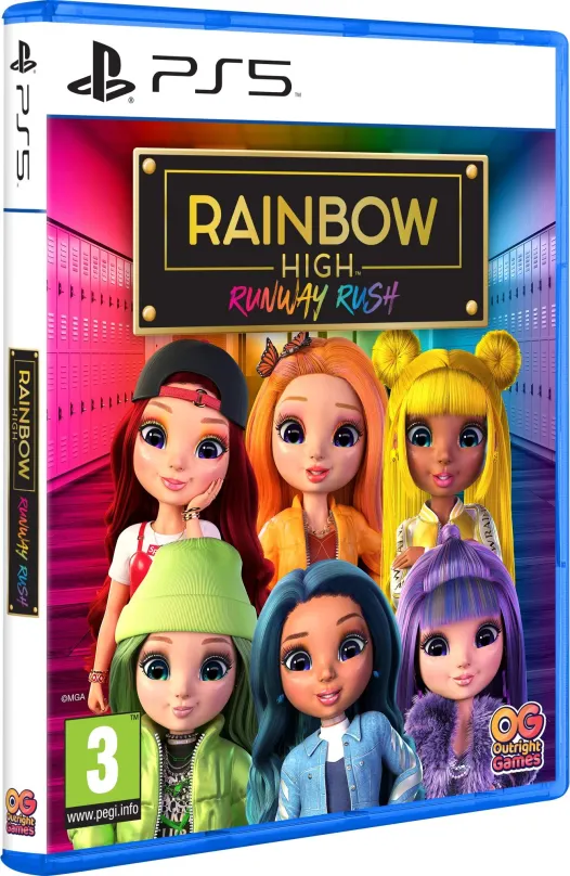 Hra na konzole Rainbow High Runway Rush - PS5