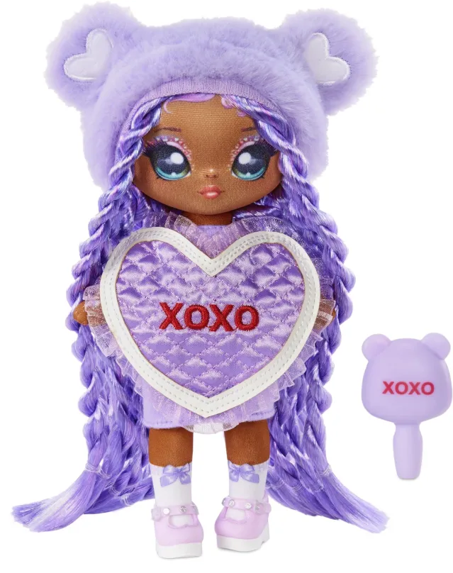Bábika Na! Na! Na! Surprise Zamilovaná bábika - Eva Evermore (Purple)