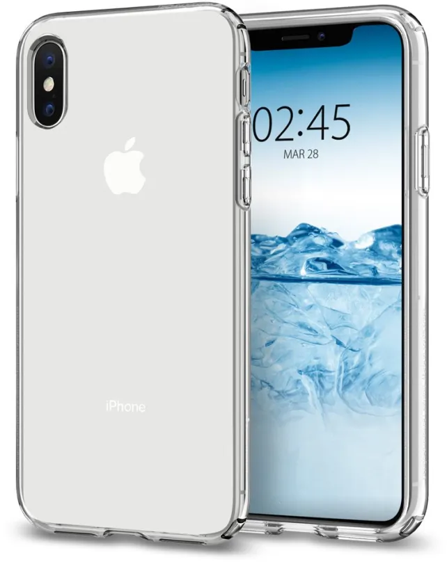 Kryt na mobil Spigen Liquid Crystal Clear iPhone XS / X