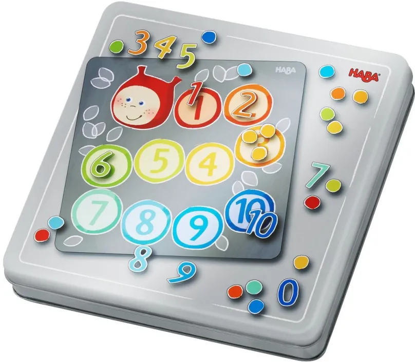 Vzdelávacie hračka Haba Magnetická hra Počítanie
