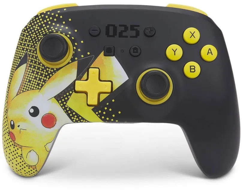 Gamepad PowerA Enhanced Wireless Controller - Pokémon Pikachu 025 - Nintendo Switch, pre N