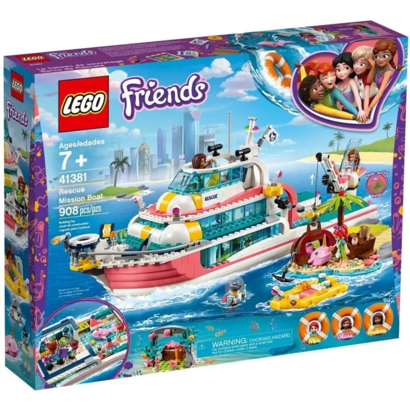 LEGO stavebnice LEGO Friends 41381 Záchranný čln