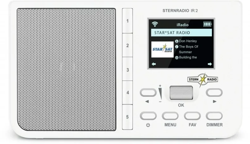 Rádio TechniSat STERNRADIO IR 2 biela