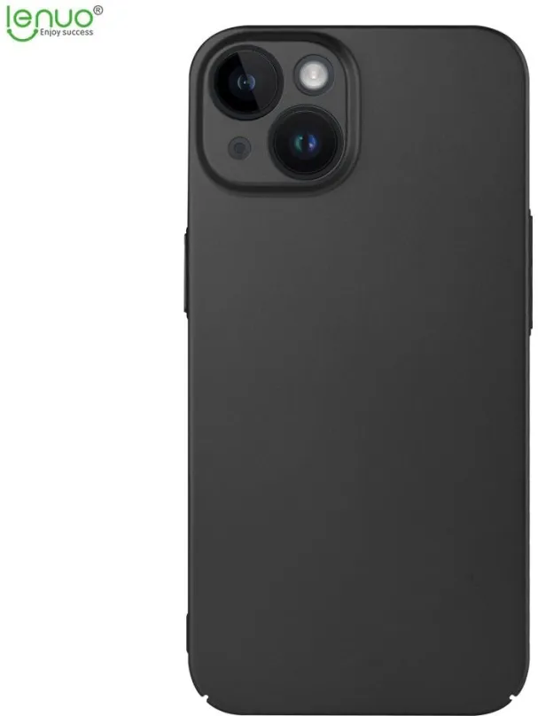 Kryt na mobil Lenuo Leshield obal pre iPhone 14 Plus, čierna