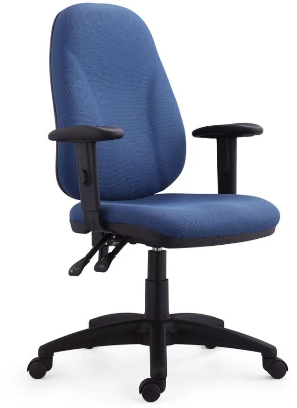 Kancelárska stolička DALENOR Bristil, textil, modrá