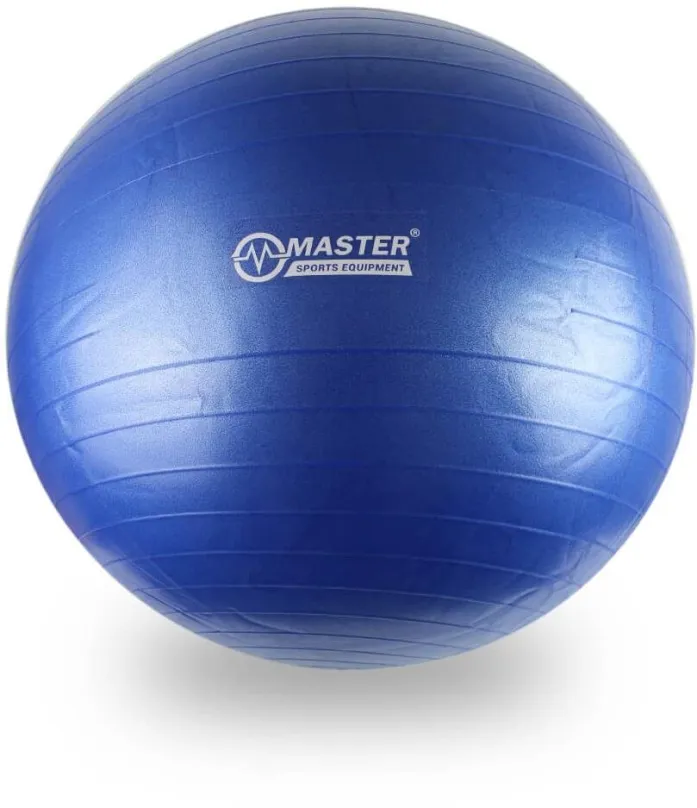 Gymnastická lopta MASTER Super Ball priemer 85 cm, modrý