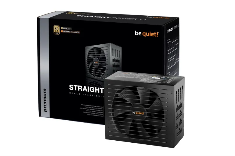 Počítačový zdroj Be quiet! STRAIGHT POWER 11 750 W, 750 W, ATX, 80 PLUS Gold, účinnosť 92%