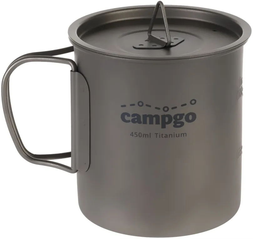 Hrnček Campgo 450 ml Titanium Cup