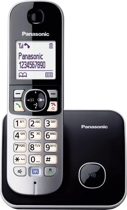 Telefón pre pevnú linku Panasonic KX-TG6811FXM Silver