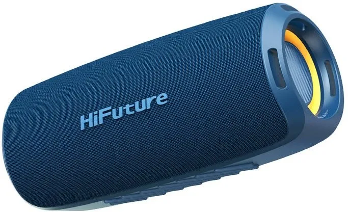 Bluetooth reproduktor HiFuture Gravity modrá, aktívna, s výkonom 45W, frekvenčný rozsah od