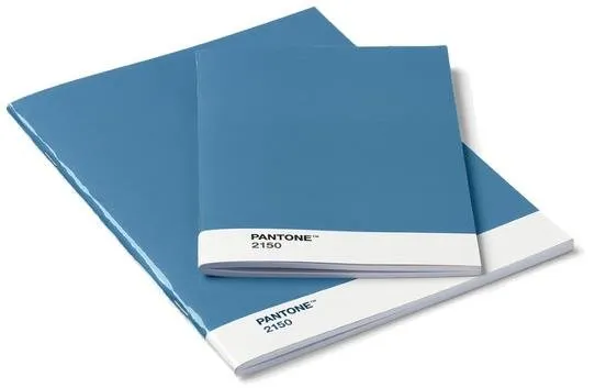 Zápisník PANTONE mäkká väzba, Blue 2150 - sada 2 veľkostí
