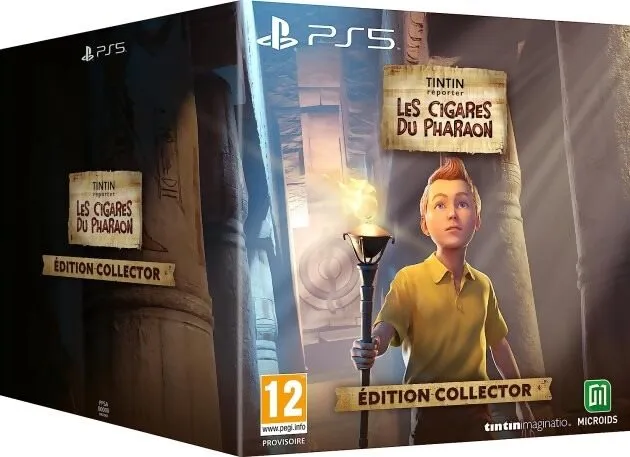 Hra na konzole Tintin Reporter: Cigars of the Pharaoh: Collectors Edition - PS5