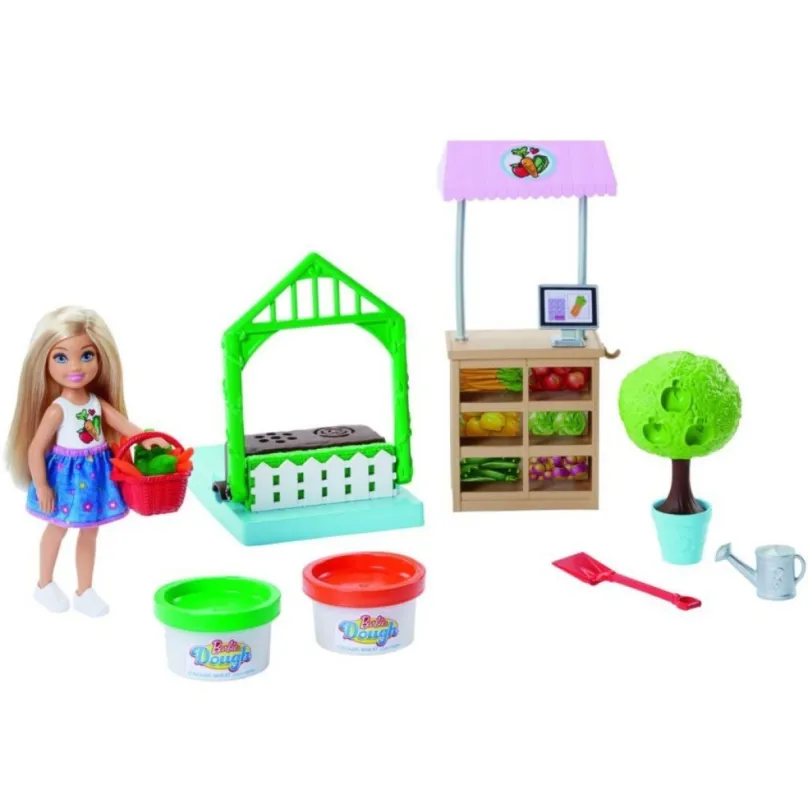 Barbie Chelsea záhradníčka herný set, Mattel FRH75