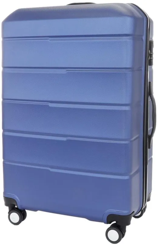Cestovný kufor T-class TPL-3025, veľ. XL, ABS, (modrá), 75 x 50 x 30,5 cm
