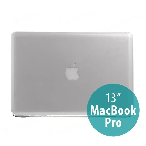 Tenký ochranný plastový obal pre Apple MacBook Pro 13 "(model A1278) - lesklý - priehľadný