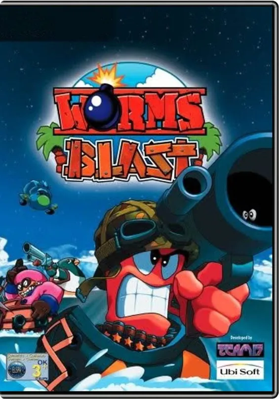 Hra na PC Worms Blast, elektronická licencia, kľúč pre Steam, žáner: akčné a stratégie,