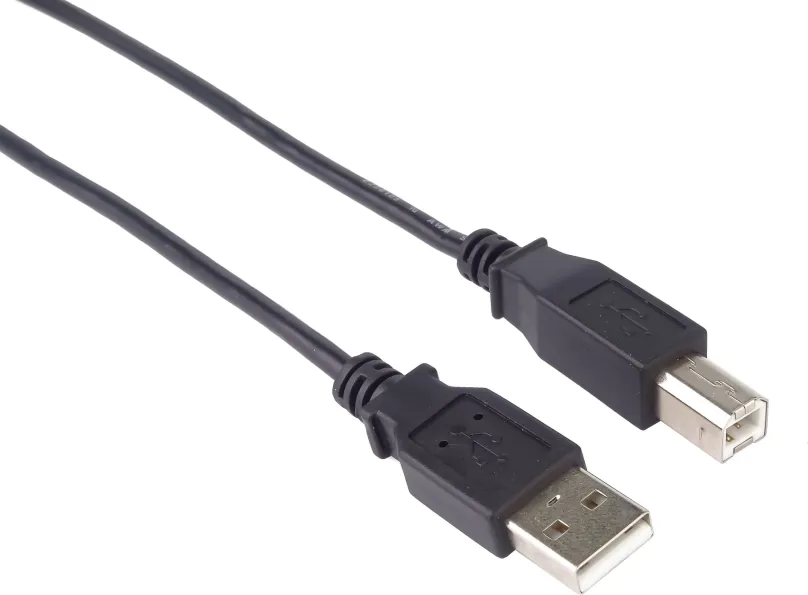 Dátový kábel PremiumCord USB 2.0 1m prepojovací čierny