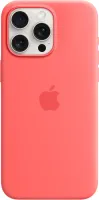 Kryt na mobil Apple iPhone 15 Pro Max Silikónový kryt s MagSafe svetlo melónový