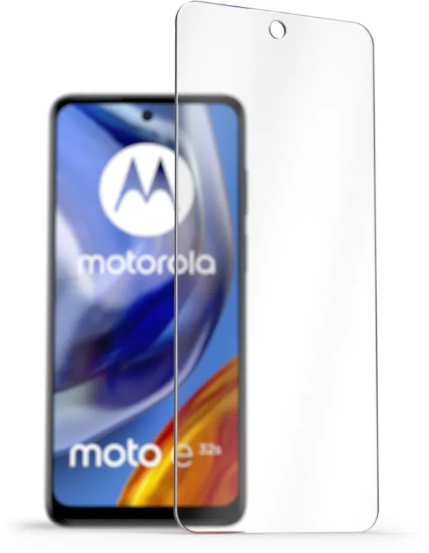 Ochranné sklo AlzaGuard 2.5D Case Friendly Glass Protector pre Motorola Moto E32/E32s
