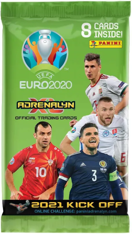 Kartová hra Euro 2020 Adrenalyn - 2021 Kick Off - Karty