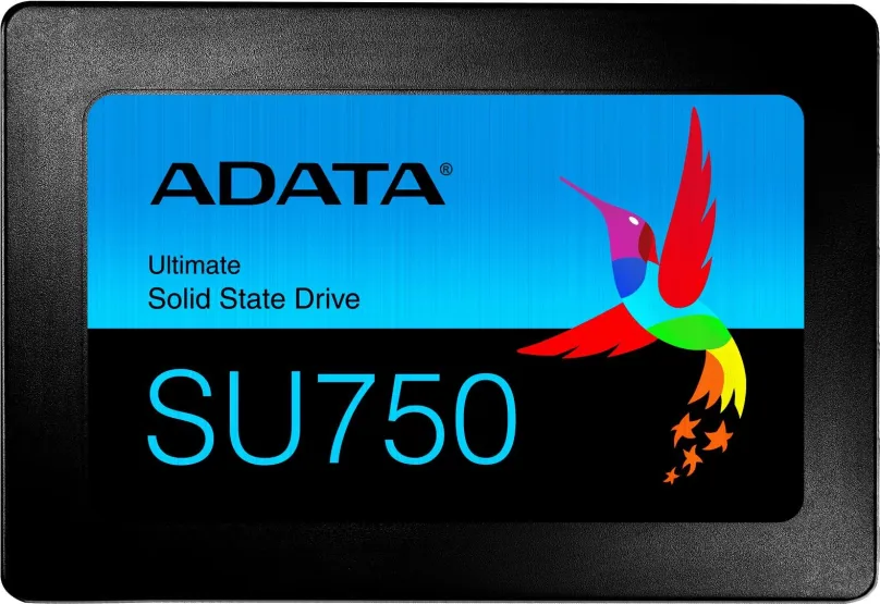SSD disk ADATA Ultimate SU750 512GB, 2.5", SATA III, 3D NAND, rýchlosť čítania 550MB/