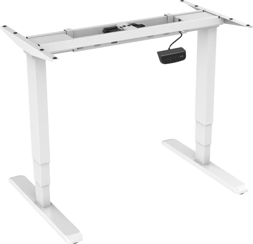 Výškovo nastaviteľný stôl AlzaErgo Table ET1 NewGen biely