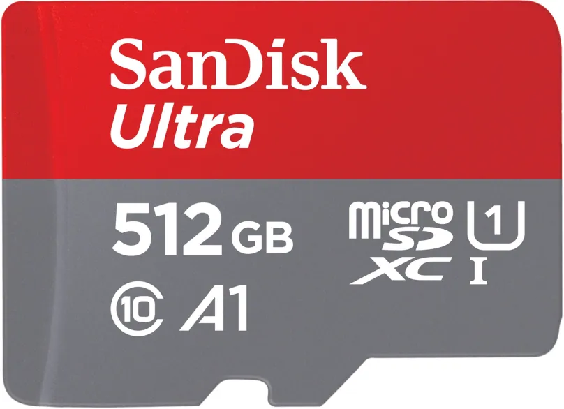 Pamäťová karta SanDisk MicroSDX Ultra 512GB + SD adaptér